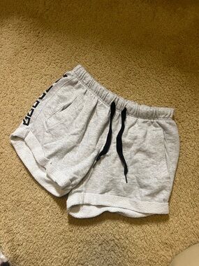 Victoria's Secret PINK Light Gray Terry Lounge Shorts